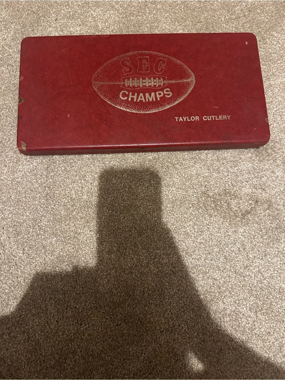 SEC Champs Red Knife Case